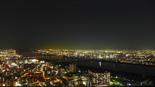 umeda osaka night view