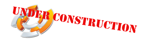 under construction logo red
