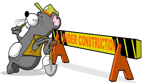 under construction  job site  job