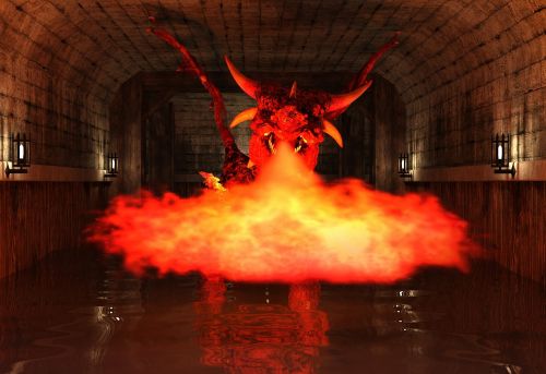 underground dragon fire