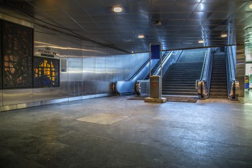 underground railway station subway