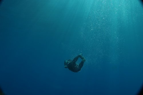 underwater  sea  water