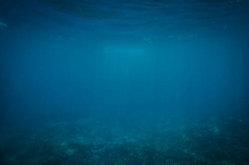 underwater blue ocean