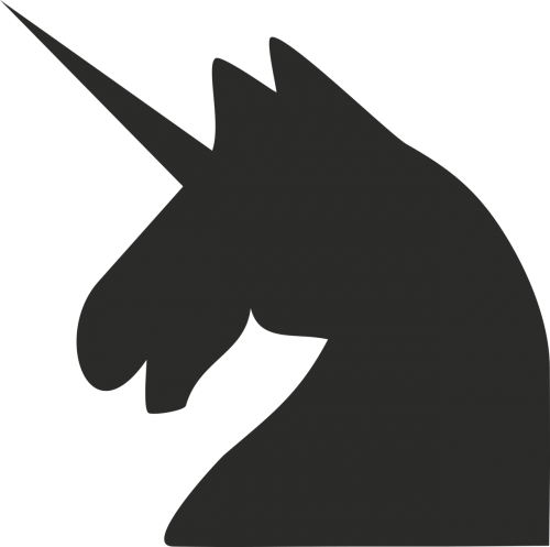 unicorn horse minimalist