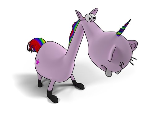 unicorn  drawing  color