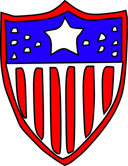 united states flag emblem