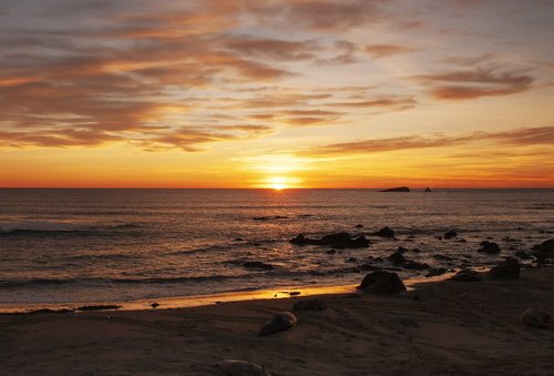 united states  california  beach