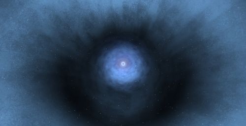 universe black hole gas