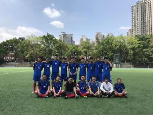 university student football playground