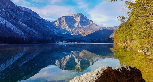 upper austria  lake  nature