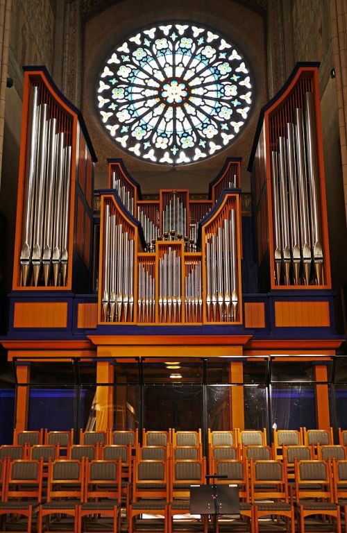 uppsala cathedral organ rosette