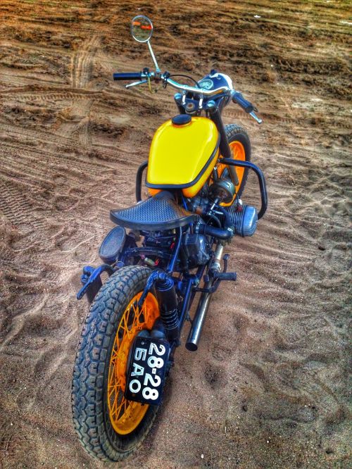 motorcycle ural sand