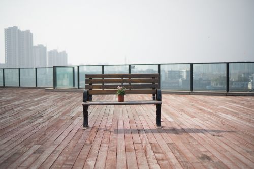 urban background bench