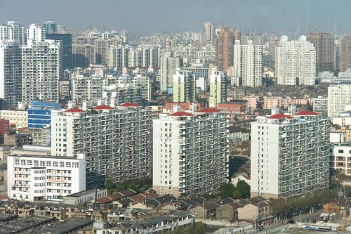 urban landscape big city shanghai
