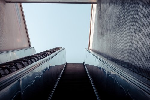 urbanism  urban life  escalator