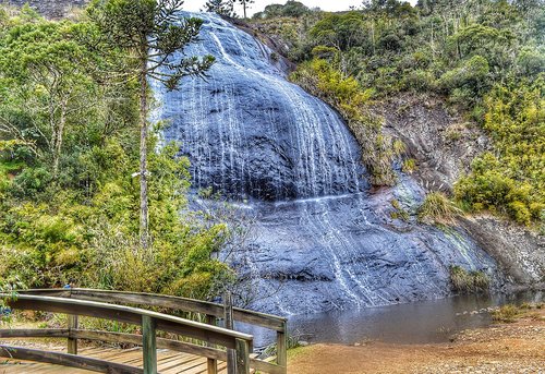 urubici  tourism  waterfall