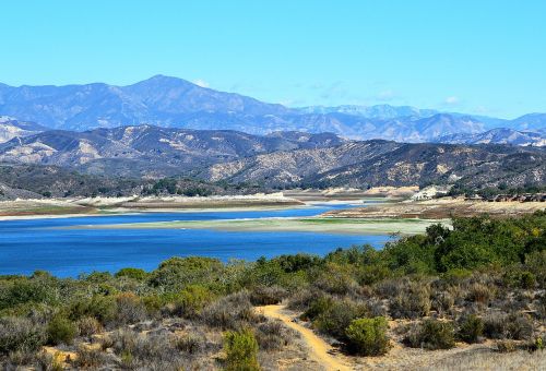 usa reservoir landscape