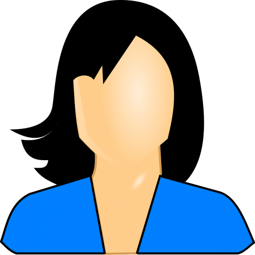 user female avatar
