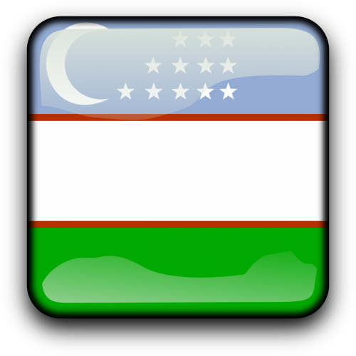 uzbekistan flag country