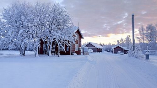 vacation wintry snow