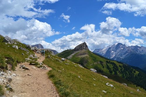 val gardena sassolungo mountain