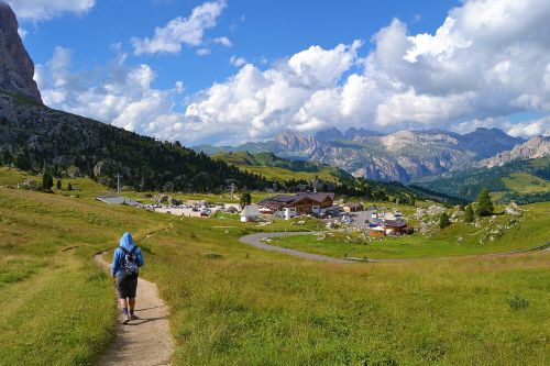 val gardena sassolungo mountain