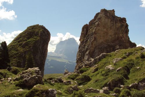 val gardena south tyrol alps