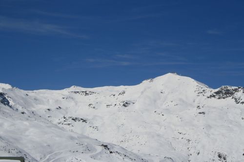 val thorens snow mountain
