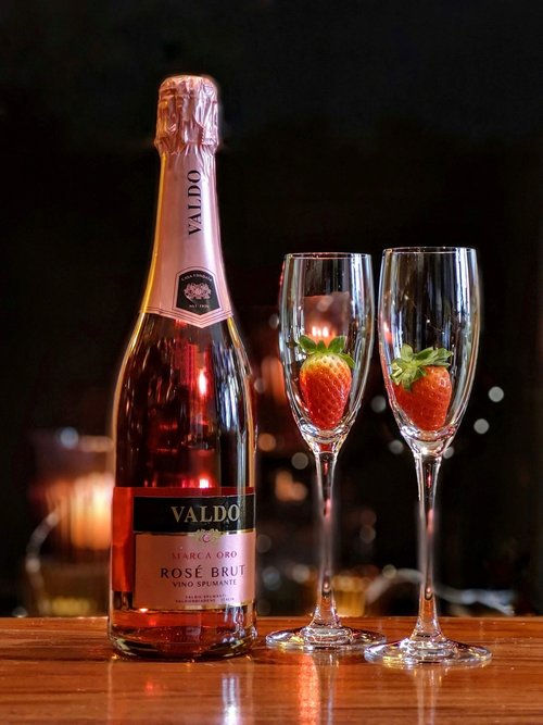 valdo  sparkling wine  rosé
