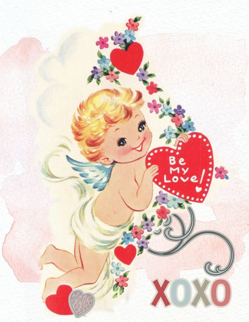 valentine cherub love
