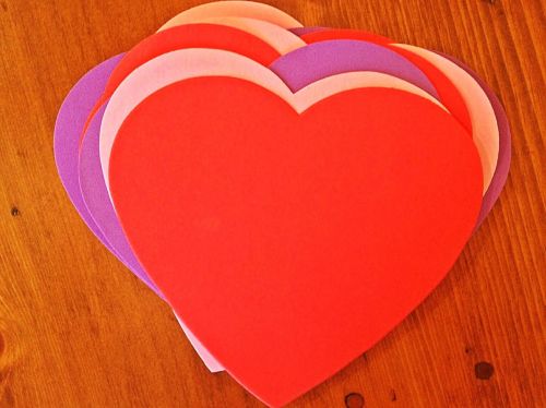 valentine heart paper heart