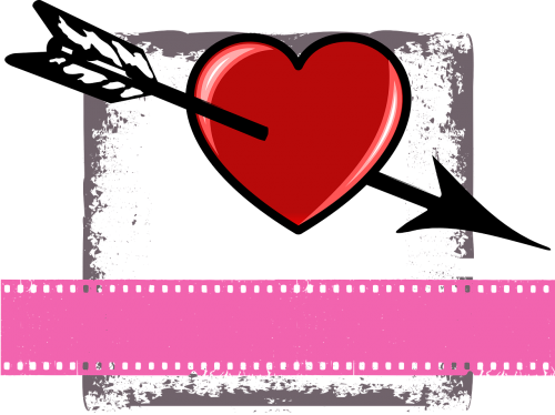 valentine heart arrow