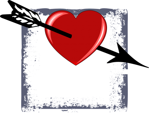 valentine heart arrow