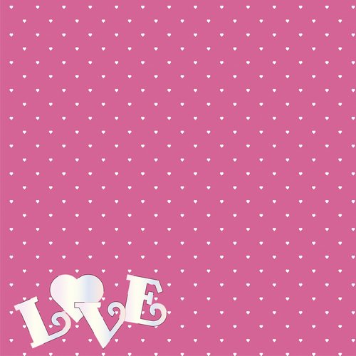 valentine background  bokeh hearts  pink