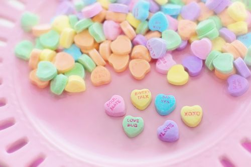 valentine candy hearts conversation