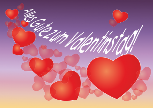 valentine's day love heart