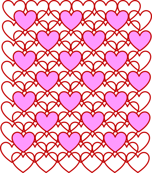 valentine's day valentine hearts