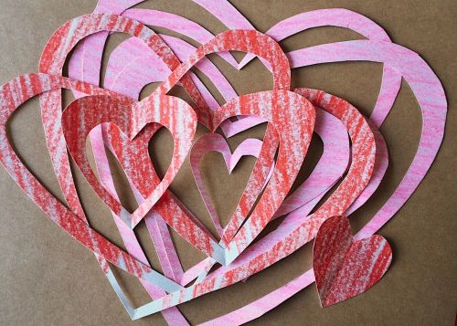 valentine's day valentine paper