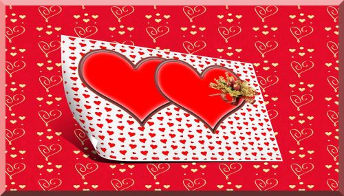 valentine's day hearts love