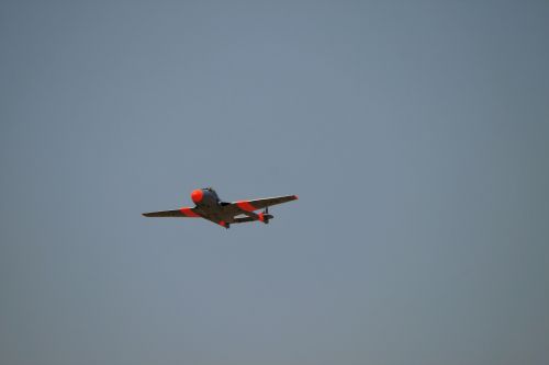 Vampire Jet Flying