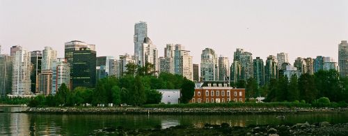 vancouver panorama cityscape