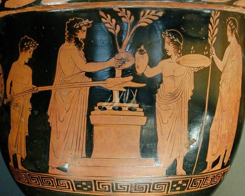 vase ceramics greek