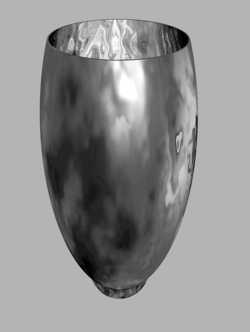 vase metal steel