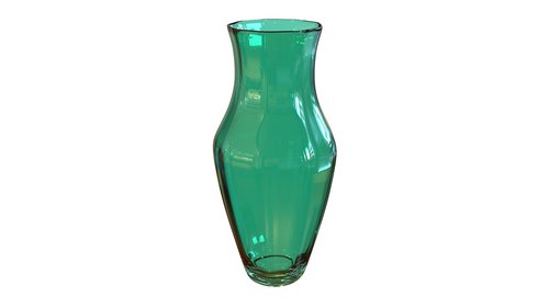 vase  green  decoration