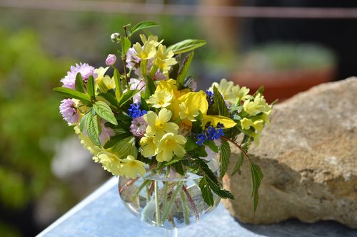 vase  flowers  bouquet
