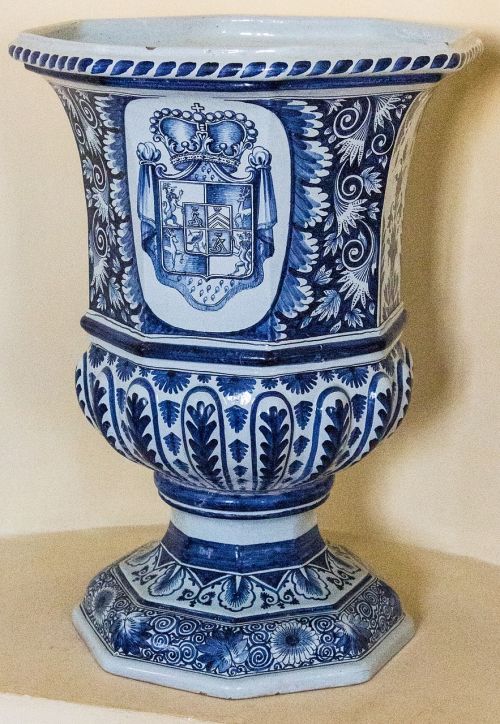 vase standvase blue