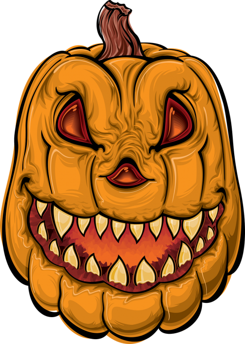 pumpkin halloween cartoon