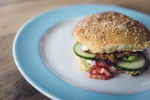 vegan vegetarian burger