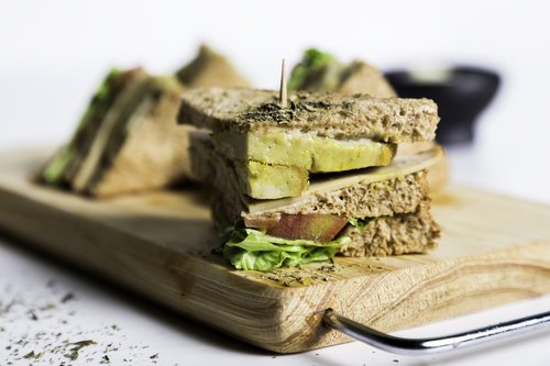 vegan  sandwich  food