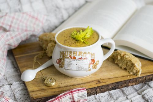 vegetable soup rustic